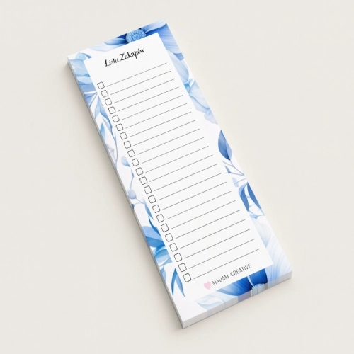 5906040454375Lista zakupów magnetyczna na lodówkę 9x21 50 kartek niebieskie kwiaty MaDam Creative.png