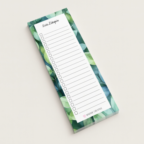 5906040454368Lista zakupów magnetyczna na lodówkę 9x21 50 kartek botaniczna liście naturalne MaDam Creative.png
