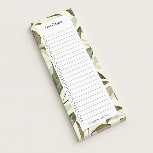 5906040454337Lista zakupów magnetyczna na lodówkę 9x21 50 kartek botaniczna liście MaDam Creative.png