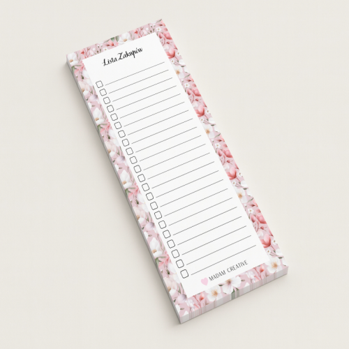 5906040454306Lista zakupów magnetyczna na lodówkę 9x21 50 kartek różowe kwiaty MaDam Creative.png