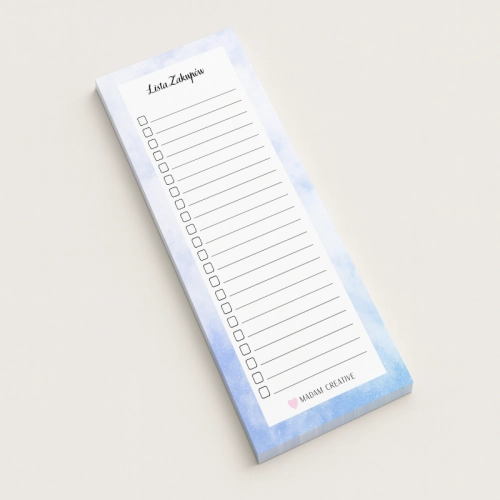 5906040454177Lista zakupów magnetyczna na lodówkę 9x21 50 kartek minimalistyczna niebieska MaDam Creative.png