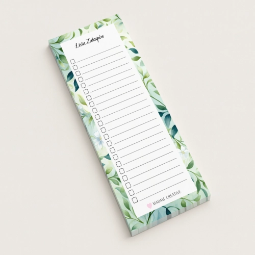 5906040454184Lista zakupów magnetyczna na lodówkę 9x21 50 kartek botaniczna MaDam Creative.png