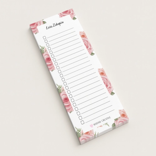 5906040454191Lista zakupów magnetyczna na lodówkę 9x21 50 kartek róże kwiatowa MaDam Creative.png