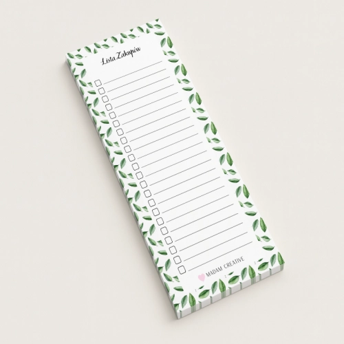 5906040454214Lista zakupów magnetyczna na lodówkę 9x21 50 kartek botaniczna liście MaDam Creative.png