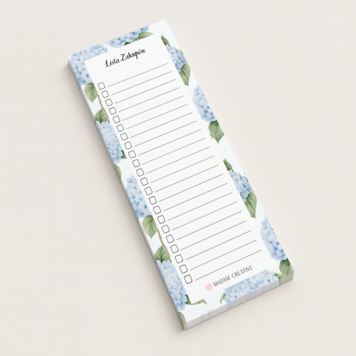 5906040454238Lista zakupów magnetyczna na lodówkę 9x21 50 kartek niebieskie kwiaty MaDam Creative.png