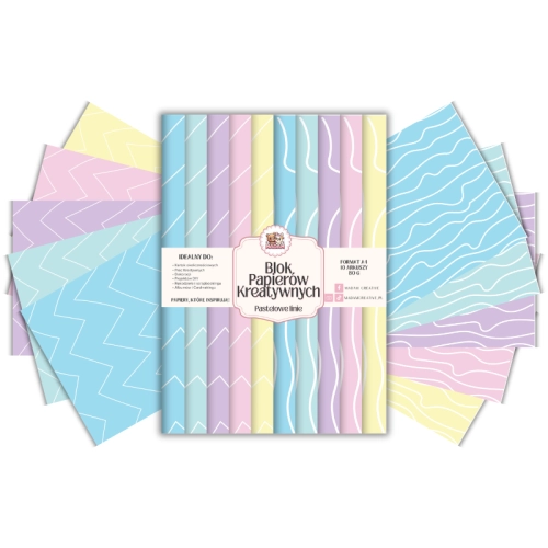 5906040455556_Blok Papierów Kreatywnych Pastelowe linie– do Scrapbookingu i Journalingu MaDam Creative.png
