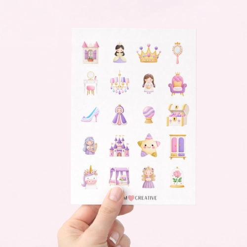 5906040458434_Naklejki Foliowe 13x19 Księżniczka z bajki-  dzień postaci z bajek MaDam Creative (2).png