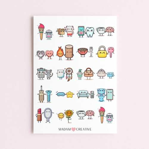 5906040455983_Naklejki Foliowe 13x19 Kawaii Idealnie Dopasowane Pary MaDam Creative.png