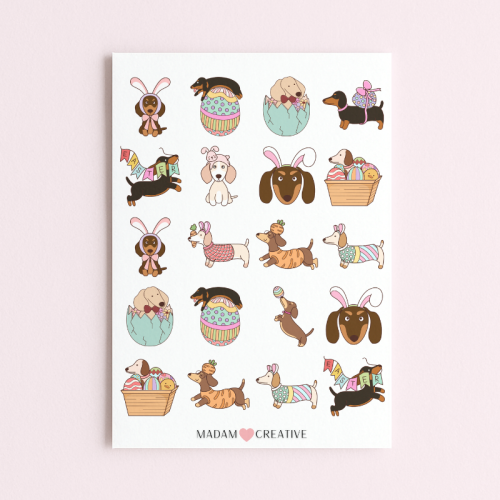 5906040455242_Naklejki Foliowe 13x19 Wielkanocny Dzień Psa Jamnika MaDam Creative.png