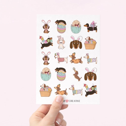 5906040455242_Naklejki Foliowe 13x19 Wielkanocny Dzień Psa Jamnika MaDam Creative (2).png