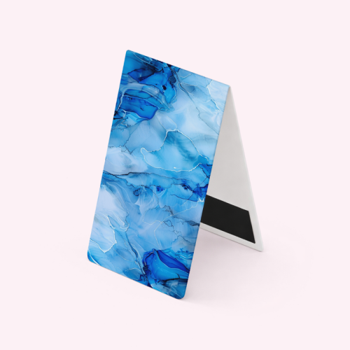 5906040459165_Zakładka magnetyczna marmur niebieski do książki matowa MaDam Creative.png