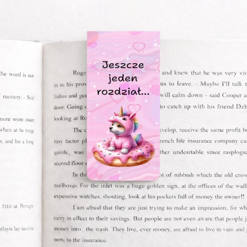 5906040458755_Zakładka magnetyczna Piesek  jednorożec booklover do książek matowa MaDam Creative (2).png