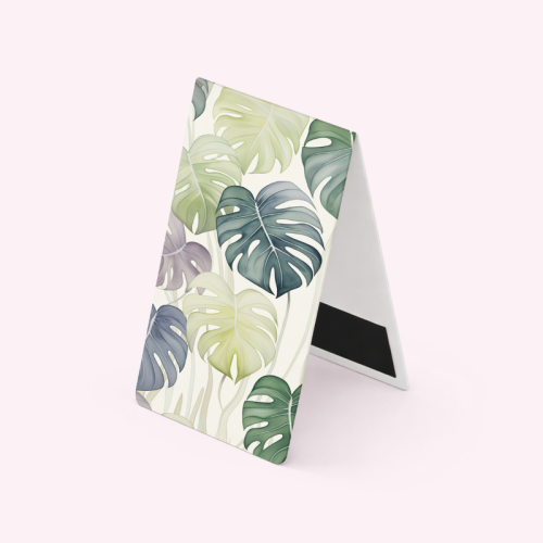 5906040458786_Zakładka magnetyczna Liście Monstera Botaniczna do książek matowa MaDam Creative.png