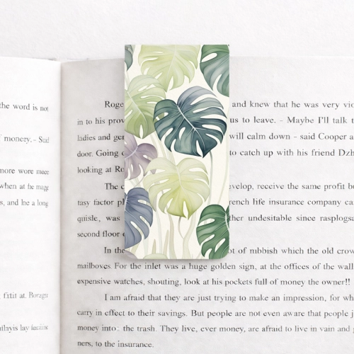 5906040458786_Zakładka magnetyczna Liście Monstera Botaniczna do książek matowa MaDam Creative (2).png
