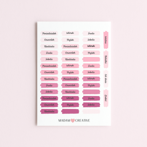 5906040463087_Naklejki do planera dni tygodnia Strawberry milk 13x18 , Bullet Journal MaDam Creative.png