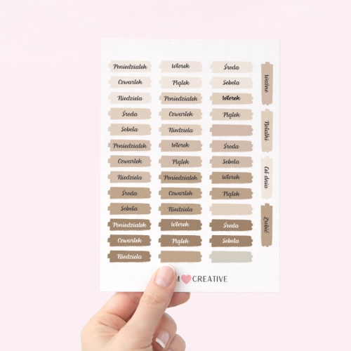 5906040463063_Naklejki do planera dni tygodnia Mocha Cream 13x18 , Bullet Journal MaDam Creative (2).png