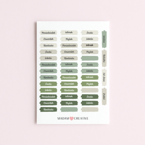 5906040463049_Naklejki do planera dni tygodnia Matcha Cozy 13x18 , Bullet Journal MaDam Creative.png