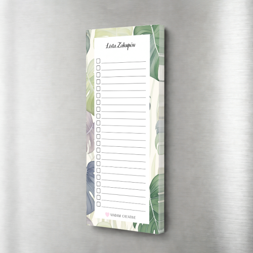 5906040462790_Lista zakupów magnetyczna na lodówkę 9x21 50 kartek liście pastelowe MaDam Creative (2).png
