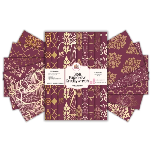 5906040461922_Blok Papierów Kreatywnych Fiolet i złoto– do Scrapbookingu i Journalingu MaDam Creative.png