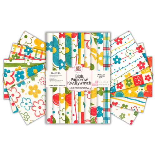 5906040461977_Blok Papierów Kreatywnych Letni retro kwiaty– do Scrapbookingu i Journalingu MaDam Creative.png