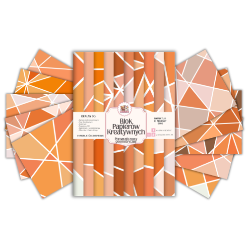 5906040462073_Blok Papierów Kreatywnych Pomarańczowy geometryczny– do Scrapbookingu i Journalingu MaDam Creative.png