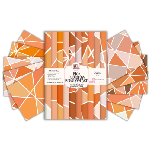 5906040462073_Blok Papierów Kreatywnych Pomarańczowy geometryczny– do Scrapbookingu i Journalingu MaDam Creative.png