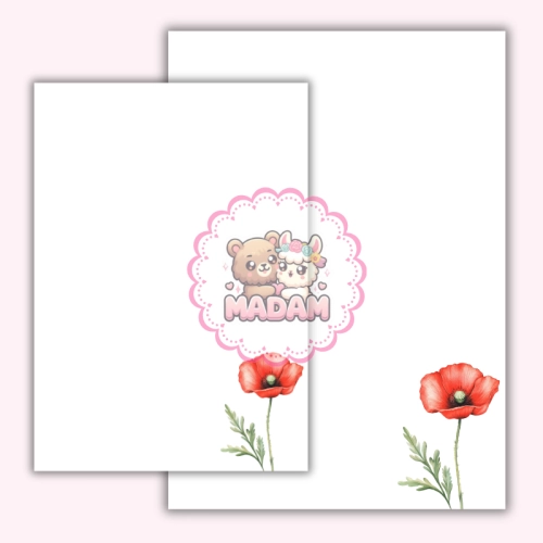 5906040461748_Papeteria ozdobna A4 – papier listowy Kwiat maku polnego MaDam Creative (2).png