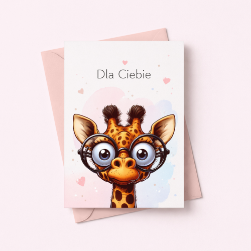 5906040459837 Kartka dla dziecka żyrafa cute MaDam Creative.png