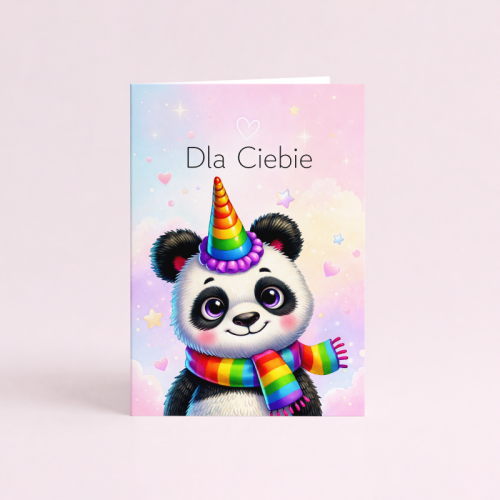 5906040459523 Kartka dla dziewczynki panda jednorożec pastel MaDam Creative (2).png