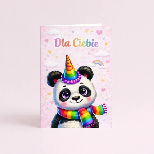 5906040459516 Kartka dla dziewczynki panda jednorożec urodziny MaDam Creative (2).png