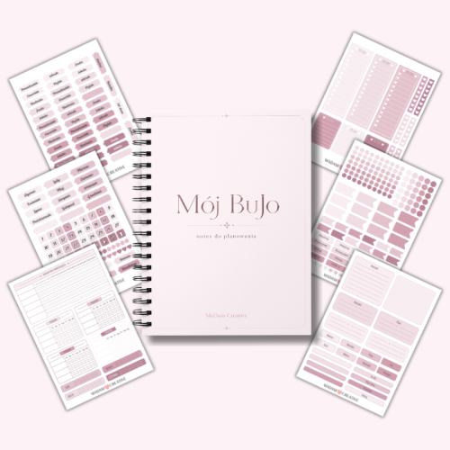 5906040463285 Zestaw Bullet Journal A5 Twój pierwszy BuJo Soft Pink MaDam Creative.png