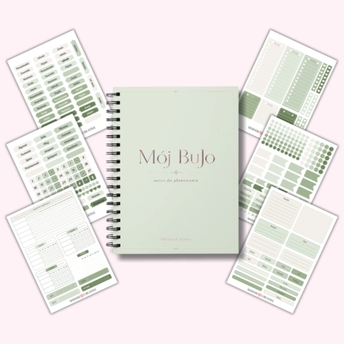 5906040463308 Zestaw Bullet Journal A5 Twój pierwszy BuJo Sage Calm MaDam Creative.png