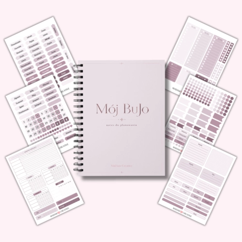 5906040463322 Zestaw Bullet Journal A5 Twój pierwszy BuJo Mauve Cocoa MaDam Creative.png