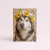 5906040460987 Kartka pies husky z kwiatami Dla Ciebie MaDam Creative (2).png