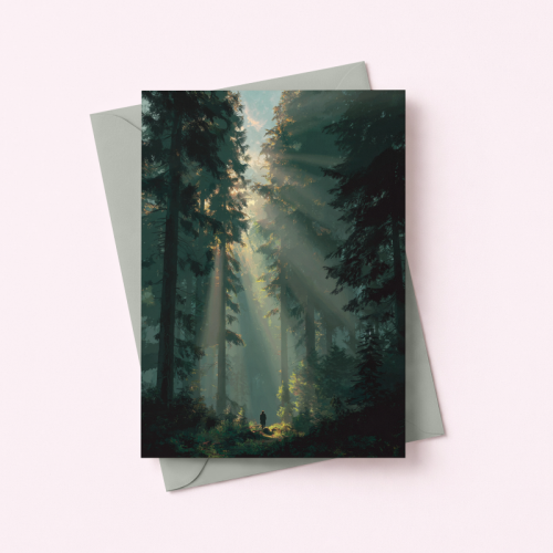 5906040460697 Kartka las światło natura klimatyczna Dla Ciebie MaDam Creative.png