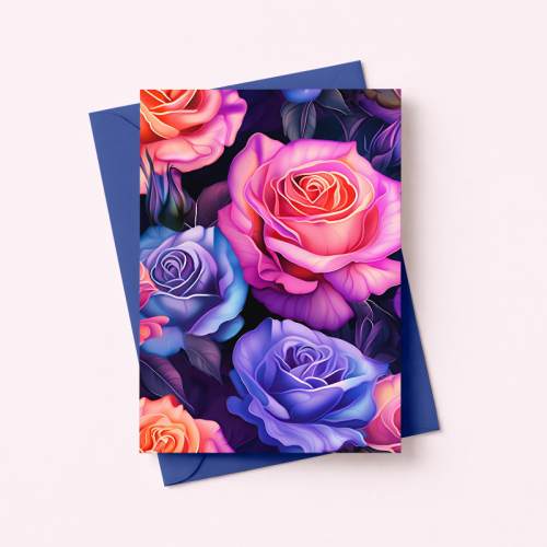 5906040460031 Kartka elegancka kwiaty róże kolorowe Dla Ciebie MaDam Creative.png