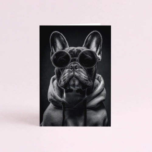 5906040460406 Kartka z psem buldog w okularach czarno-biała Dla Ciebie MaDam Creative (2).png