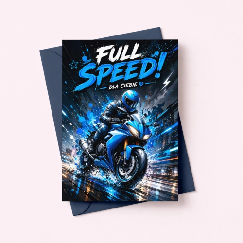 5906040460000 Kartka dla chłopca motor sportowy FULL SPEED urodziny MaDam Creative.png