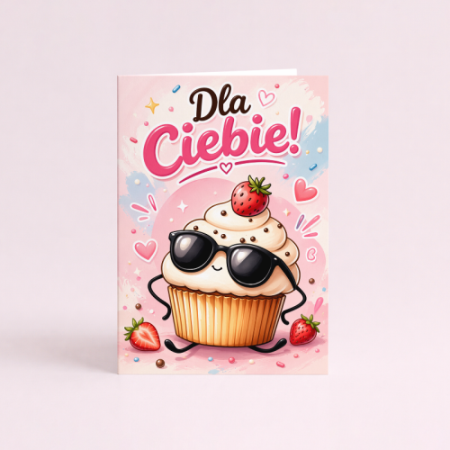 5906040459943 Kartka dla dziecka babeczka słodka Dla Ciebie urodziny MaDam Creative (2).png