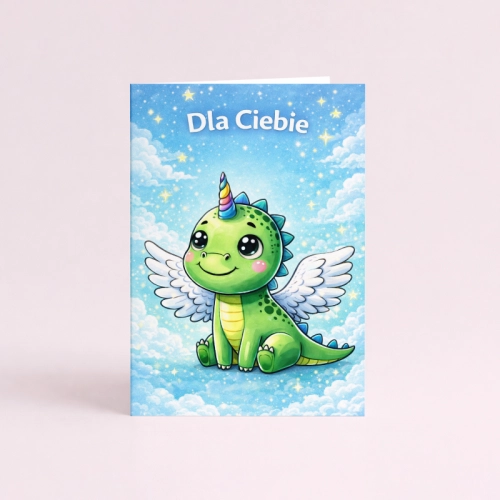 5906040459905 Kartka dla dziecka smok jednorożec Dla Ciebie urodziny MaDam Creative (2).png
