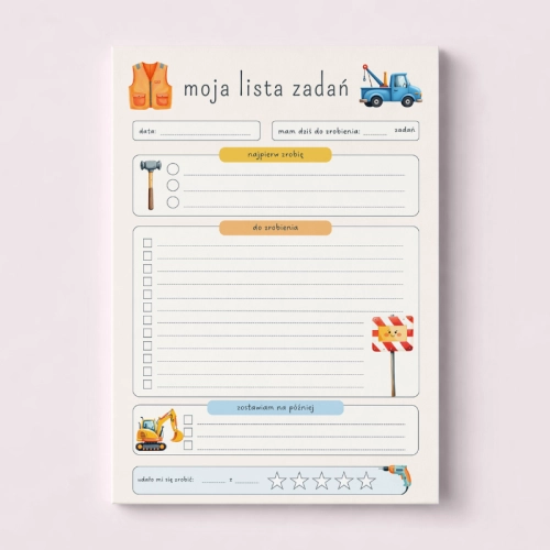 5906040463698_Lista zadań dla dzieci A5 bloczek 50 kartek Plac budowy MaDam Creative.png