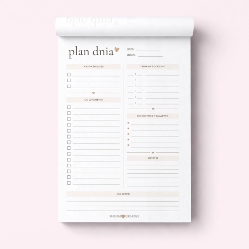 5906040464121_Plan dnia A5 bloczek klejony 50 kartek Latte Minimal MaDam Creative (2).png