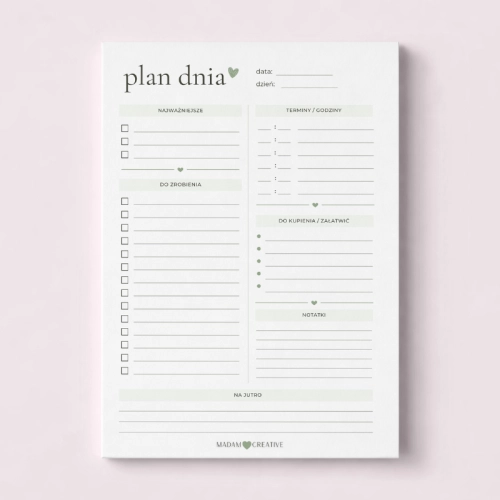 5906040464114_Plan dnia A5 bloczek klejony 50 kartek Sage Calm MaDam Creative.png