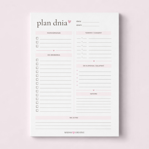 5906040464107_Plan dnia A5 bloczek klejony 50 kartek Soft Rose MaDam Creative.png