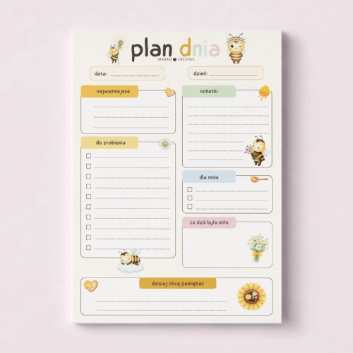 5906040463773_Plan dnia dla dzieci A5 bloczek do planowania 50 kartek Pszczółki MaDam Creative.png