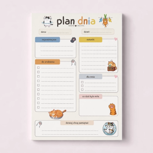 5906040463759_Plan dnia dla dzieci A5 bloczek do planowania 50 kartek Koty MaDam Creative.png