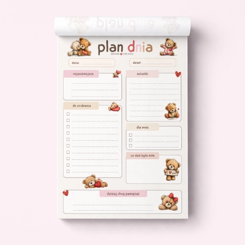 5906040463827_Plan dnia dla dzieci A5 bloczek do planowania 50 kartek Misie MaDam Creative (2).png