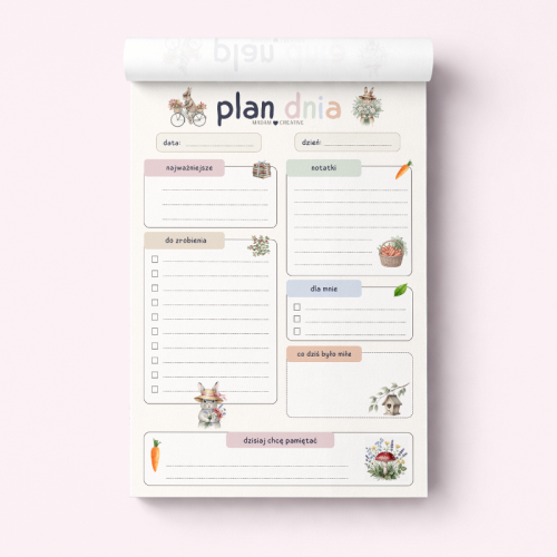 5906040463780_Plan dnia dla dzieci A5 bloczek do planowania 50 kartek Królik MaDam Creative (2).png