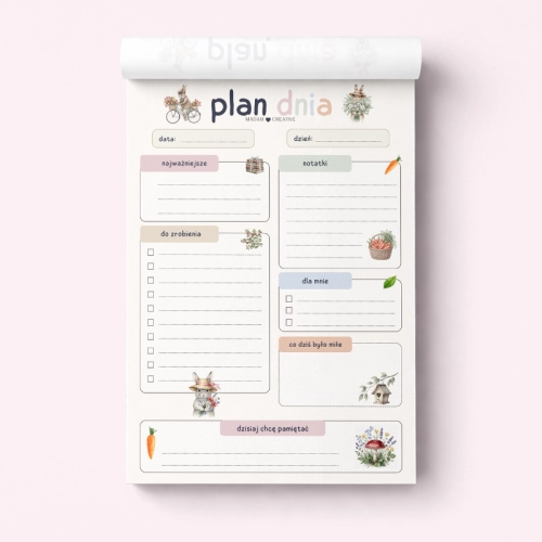 5906040463780_Plan dnia dla dzieci A5 bloczek do planowania 50 kartek Królik MaDam Creative (2).png