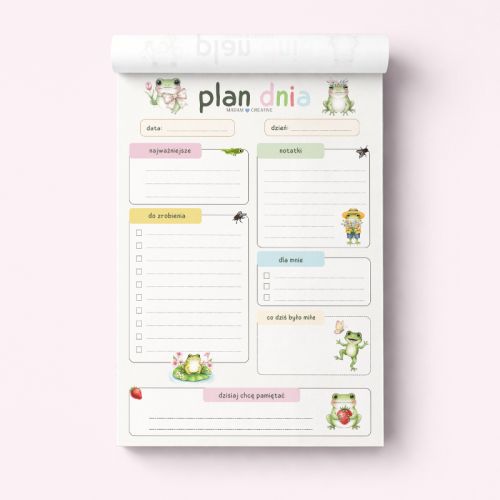 5906040463711_Plan dnia dla dzieci A5 bloczek do planowania 50 kartek Żabki MaDam Creative (2).png